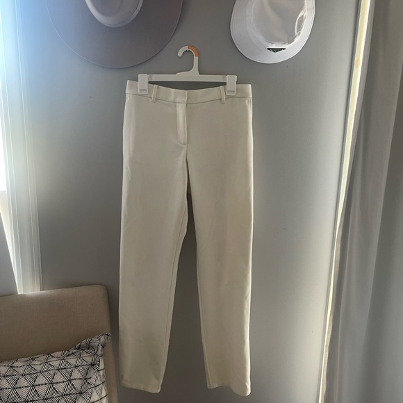 Ann Taylor Cream Pant - Picture 2 of 3